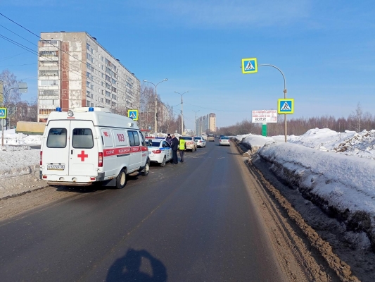 17 февраля в Ижевске водитель сбил 80-летнюю женщину