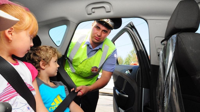 126 водителей в Ижевске оштрафовали за нарушения при перевозке детей