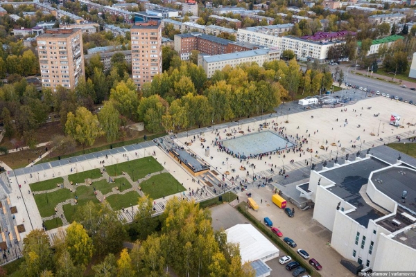 Компания «Парки Ижевска» самовольно захватила участок на Центральной площади Ижевска