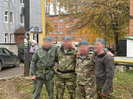 Четверо ветеранов ВДВ из Воткинска отправились добровольцами в зону СВО