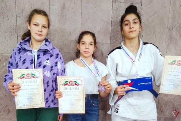 Дочь росгвардейца из Удмуртии одержала победу на соревнованиях по Дзюдо