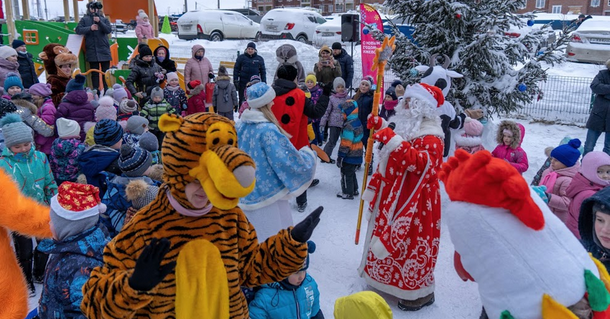 ​Во дворах Ижевска - победителях новогоднего фестиваля «Чеберисто» пройдут театрализованные представления