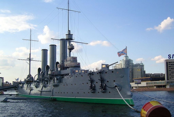 122 года назад в этот день был спущен на воду знаменитый крейсер «Аврора»