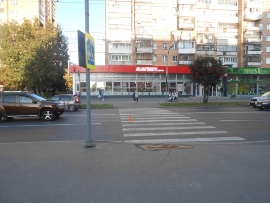 12-летнего школьника сбили на пешеходном переходе в Ижевске