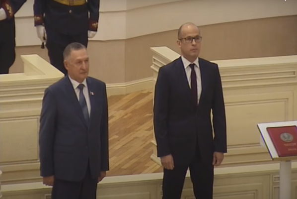 Александр Бречалов прошел церемонию инаугурации