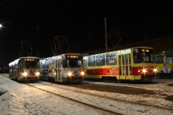 Жителям Ижевска рассказали, как будет курсировать общественный транспорт в новогодние праздники