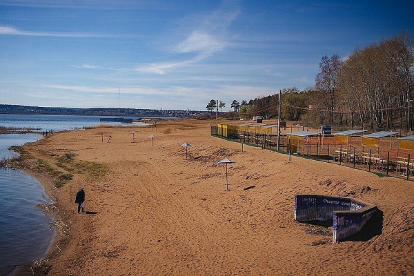 Единственным официальным местом отдыха у воды в Ижевске станет городской пляж