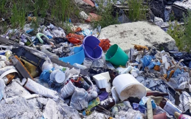 830 тонн мусора вывезли с несанкционированной свалки в Удмуртии 