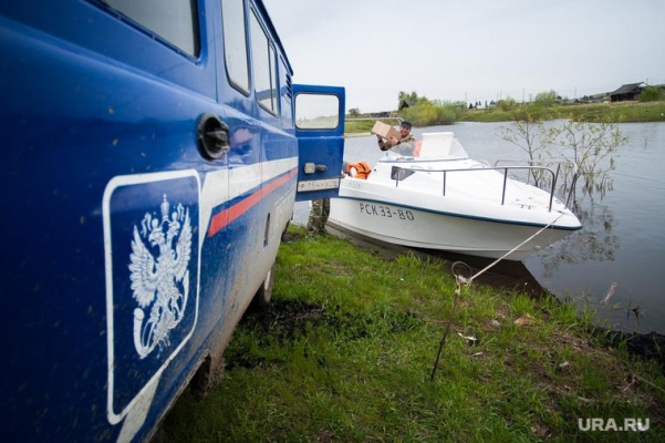 В Удмуртии в период половодья почту будут доставлять на лодках МЧС и жителей 