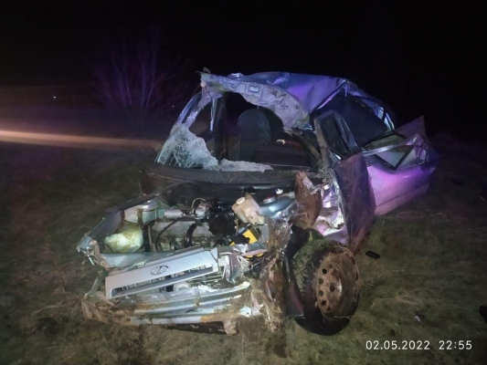 Водитель и пассажир скончались в аварии 2 мая в Завьяловском районе Удмуртии