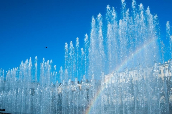 Новый фонтан на Центральной площади откроют 19 сентября