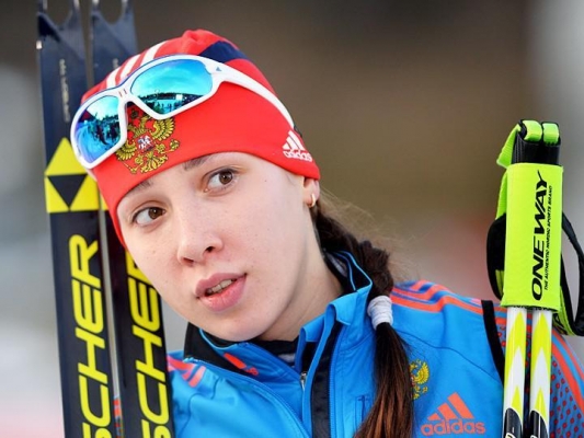 Ульяна Кайшева заняла третье место в гонке преследования на чемпионате России по биатлону