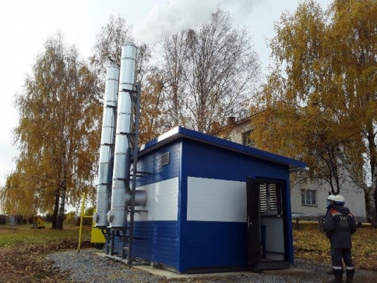 Новая газовая котельная начала подавать тепло в микрорайоне Люлли в Ижевске