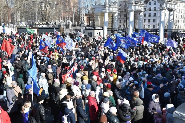 Почти пять тысяч человек пришли на фестиваль «Крымская весна» в Ижевске