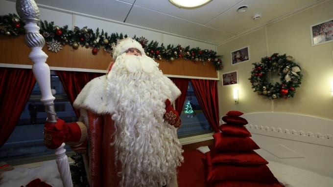 Сказочный поезд Деда Мороза приедет в Ижевск 14 декабря