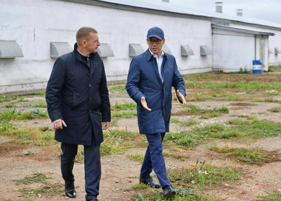 Александр Бречалов с рабочим визитом посетил Малопургинский район Удмуртии 
