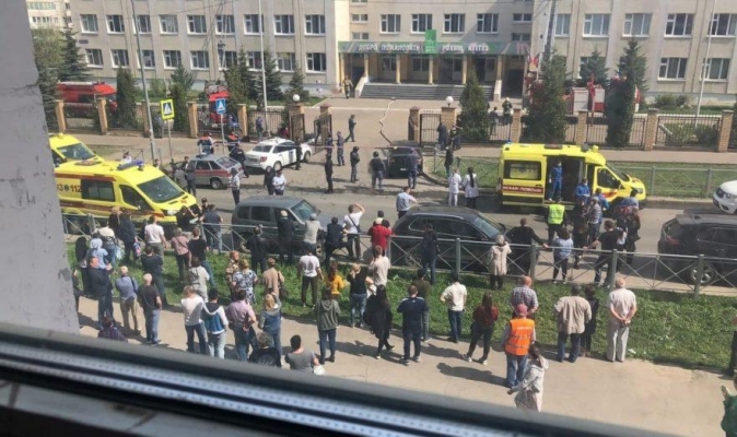 Девять человек погибли в результате стрельбы в школе в Казани 