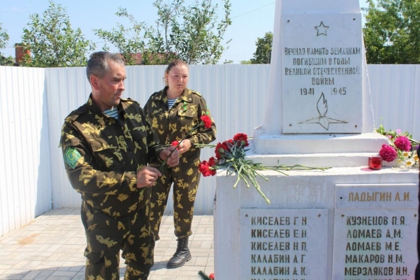 Имя красноармейца Аркадия Ладыгина увековечили на обелиске павшим солдатам в Ижевске