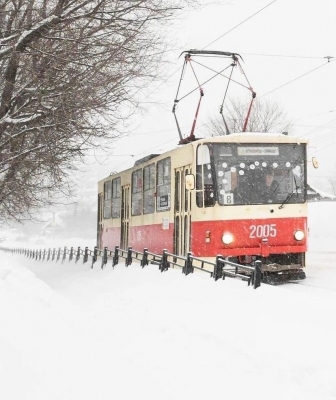 Интервалы движения трамваев временно увеличили  23 января в Ижевске  