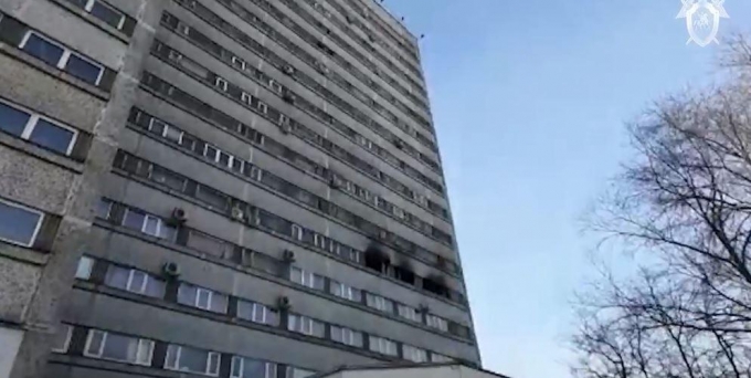 В Москве задержали подозреваемого в поджоге общежития, в котором погибли 7 человек