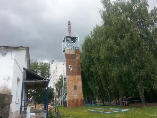 На восстановление парашютной вышки Школы юных летчиков в Ижевске собрали через народную платформу 45 тыс. рублей