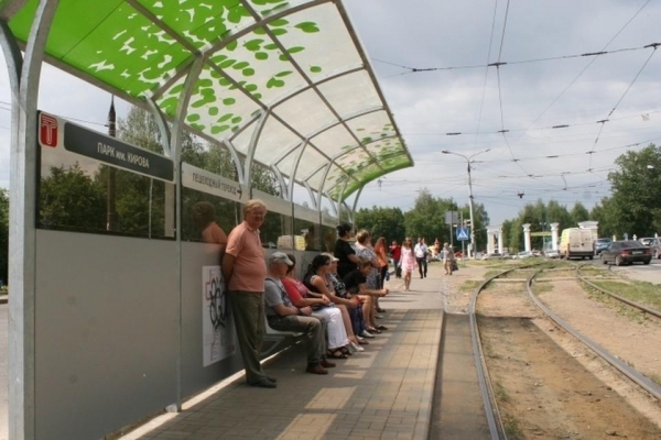 Трамвайные остановки в 2022 году благоустроят в Ижевске 