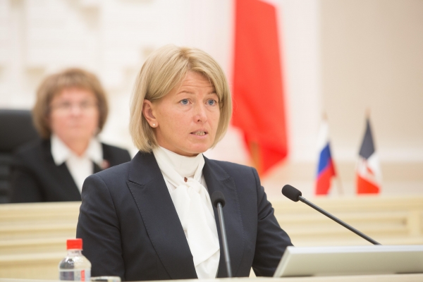 Первый зампред правительства Удмуртии Ольга Абрамова ответила на вопросы журналистов