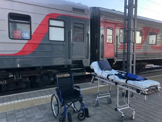 Из города Тулун Иркутской области в 1 РКБ Ижевска эвакуировали пациента с инсультом