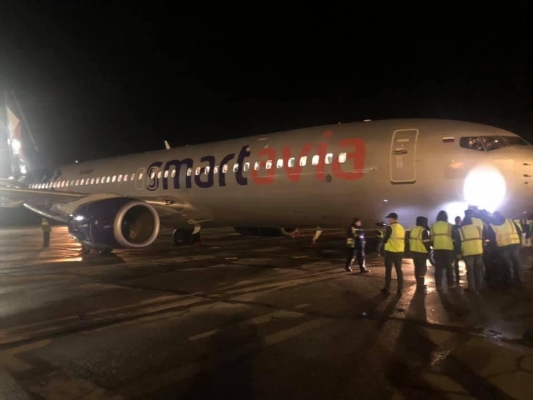 Первый Боинг 737-800 приземлился в аэропорту Ижевска