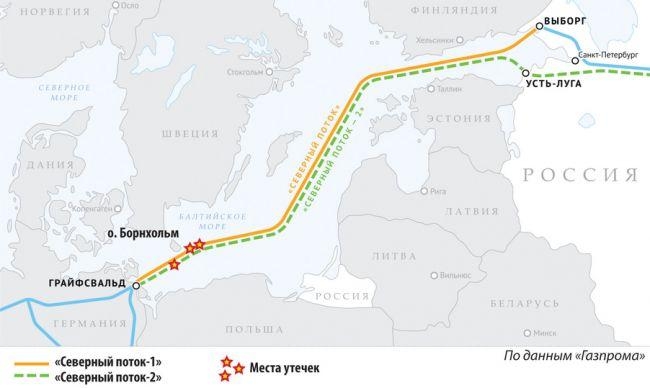 Владимир Путин рассказал о результатах исследования мест взрывов на «Северных потоках»