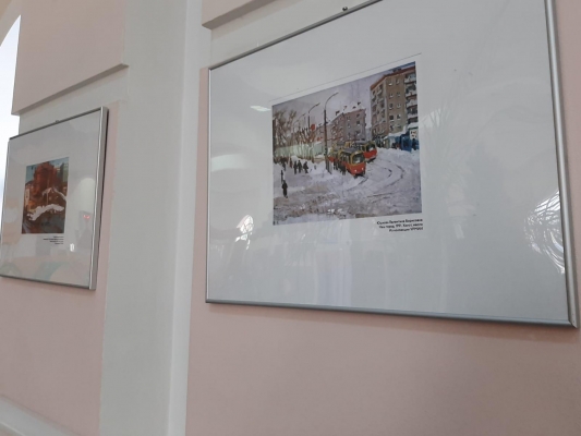 Выставка работ художников Удмуртии «Ижевские истории» открылась на Ижевском вокзале