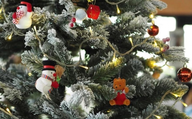Выставку новогодних елок открыли в парке Кирова в Ижевске