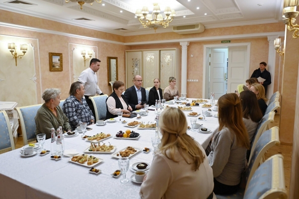 Александр Бречалов встретился с семьями мобилизованных Ижевска