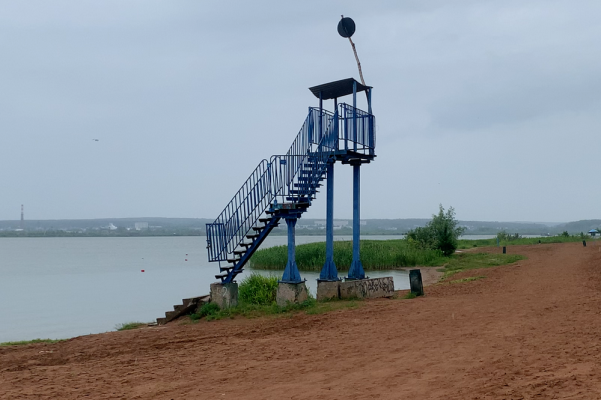 ​Городской пляж Ижевска – единственное официально разрешенное место отдыха у воды