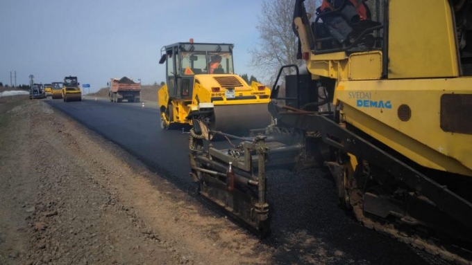 Рабочая комиссия проверила качество ремонта республиканской трассы в Глазовском районе