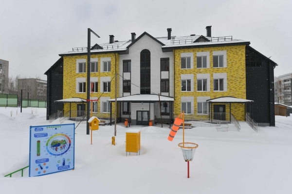 В Ижевске завершено строительство второго детского сада на улице Берша