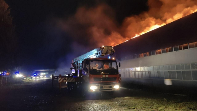 В Ижевске произошел пожар в складском помещении Palizh