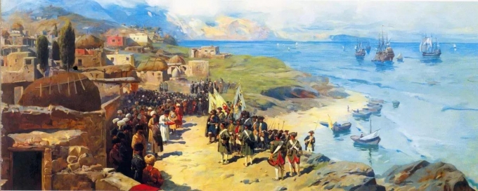 День в истории: начало Персидского (Каспийского) похода Петра I