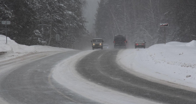 Автомобилистов Удмуртии предупредили об ухудшении погодных условий