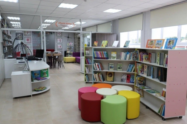 В Игринском районе открылась новая модульная библиотека