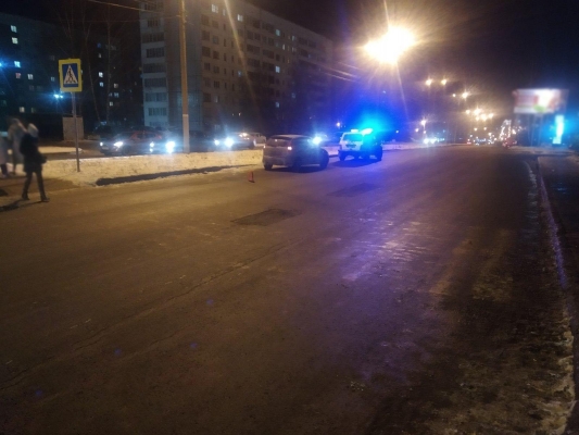 16-летнего подростка сбили на пешеходном переходе в Ижевске
