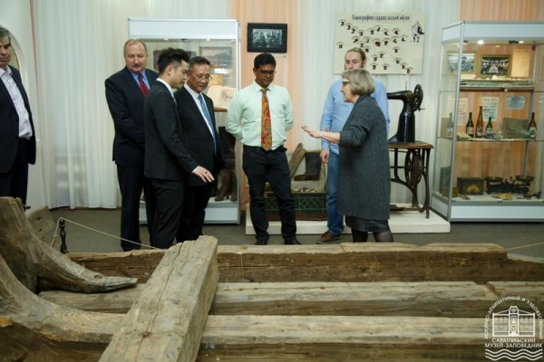 Бизнес-делегация и студенты из Китая и Индии посетили Сарапульский музей-заповедник