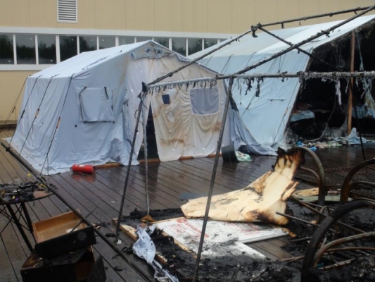 В реанимации скончались еще трое детей, пострадавших при пожаре в палаточном лагере в Хабаровском крае