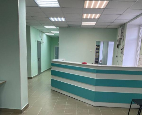 Ремонт в женской консультации поликлиники № 10 завершили в Ижевске
