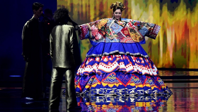 На платье Манижи на Евровидении-2021 нашли два удмуртских узора