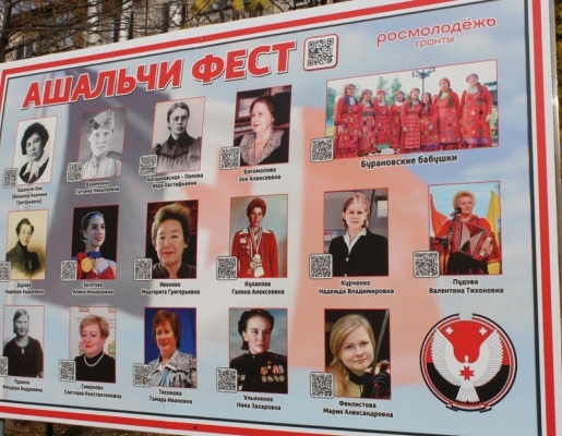 Стенд с именами великих женщин Удмуртии открыли Ижевске