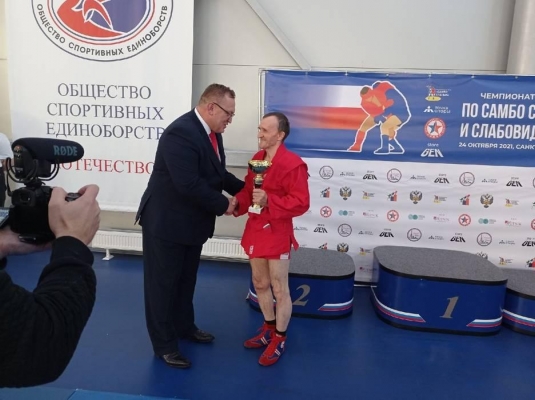 Спортсмен из Удмуртии стал призером Чемпионата России по борьбе самбо слепых и слабовидящих