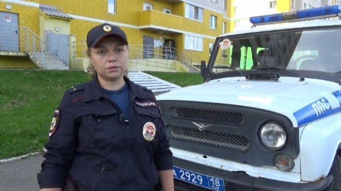 Спасшую подростка инспектора ППС из Ижевска поощрили ведомственной наградой