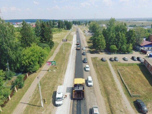 Ремонт дорог по нацпроекту БКД в Удмуртии завершили на 45%