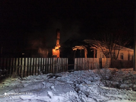 В Кезском районе Удмуртии при пожаре погиб мужчина